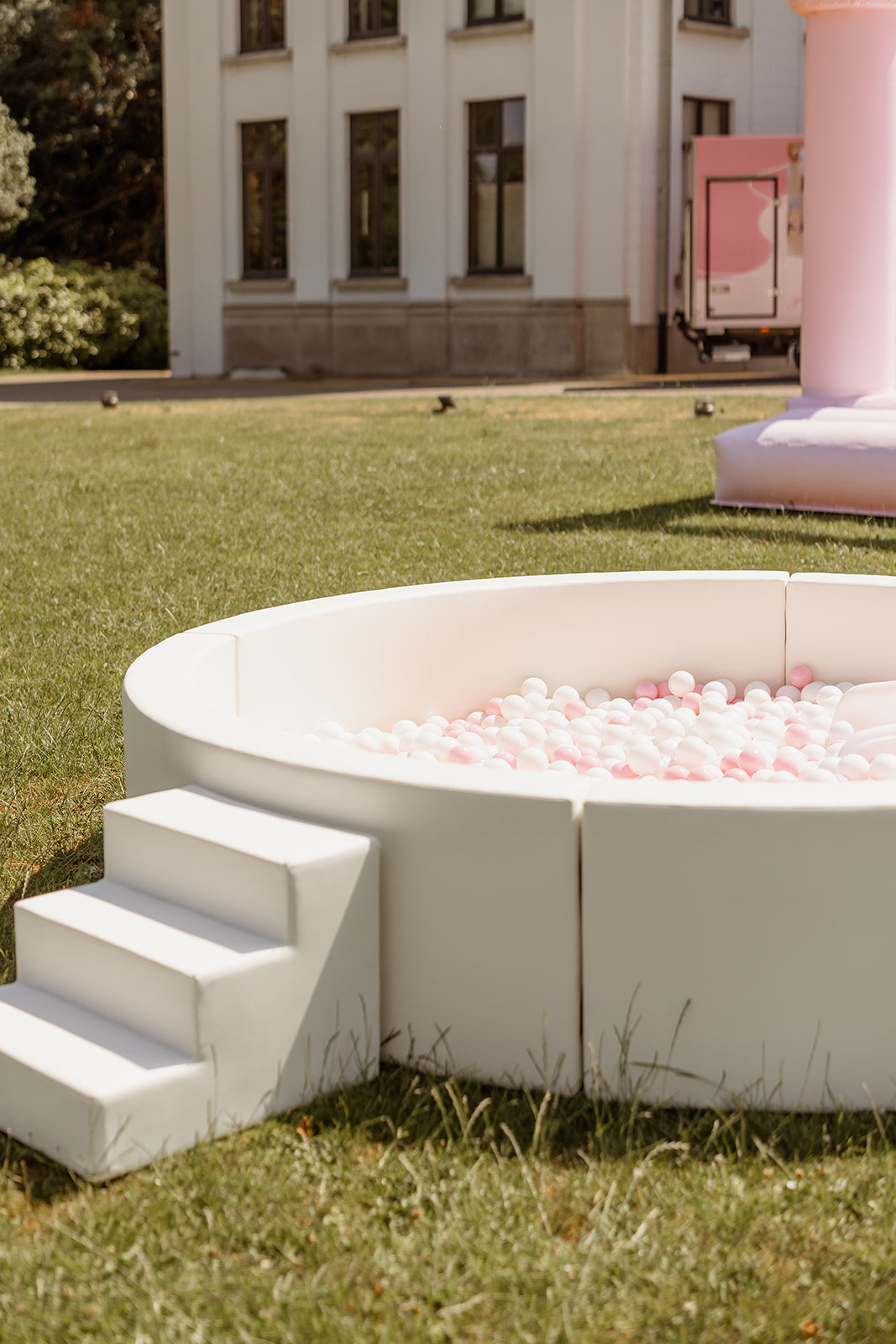 Softplay "Ballenbad" - rond incl glijbaan