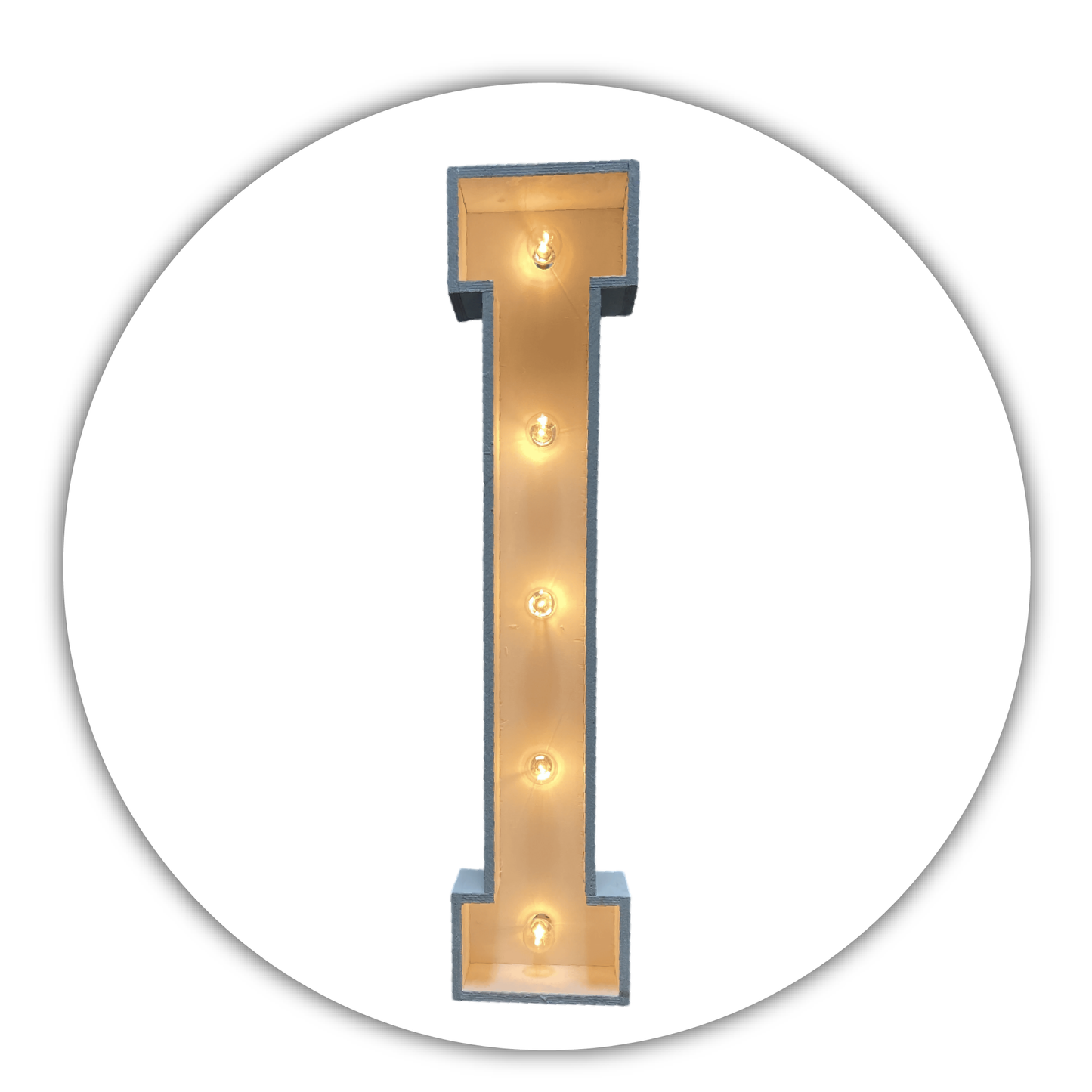 Lichtletter "I"