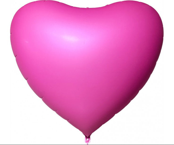 Folieballon hart 68inch roze