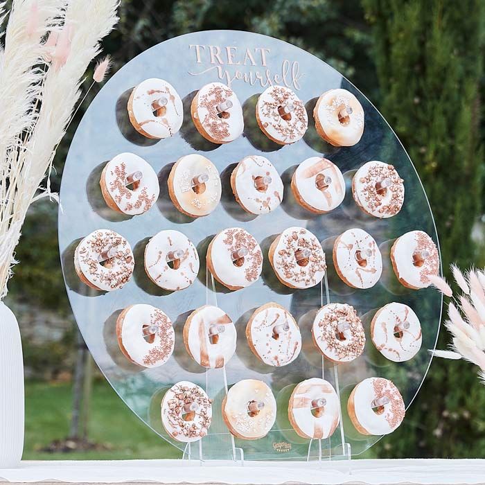 Donutwall acryl - wit