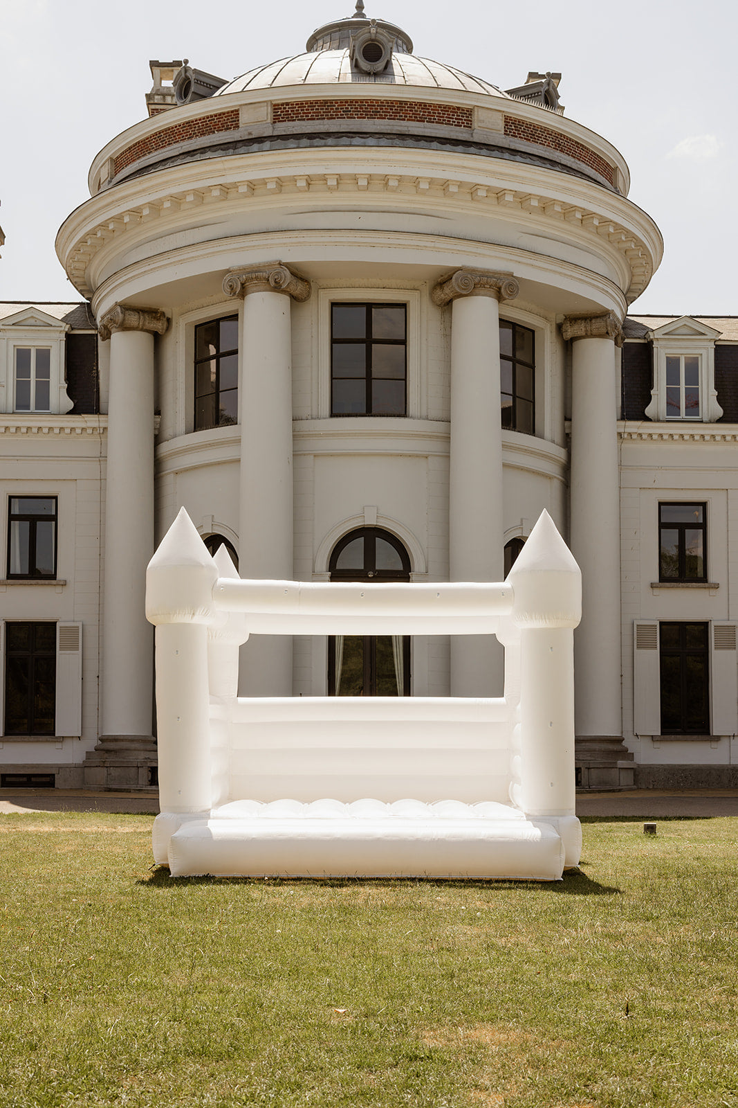 Springkasteel - wit