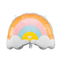 Folieballon "Regenboog" - 55x40cm